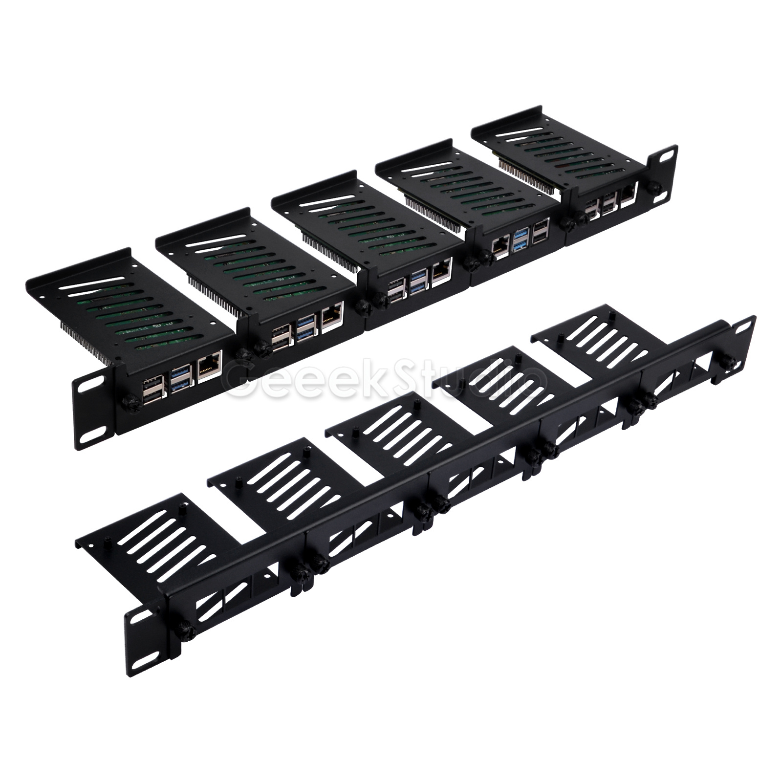 Montagem em rack 1U para Raspb - Deskpi Super6C avaliação e preço