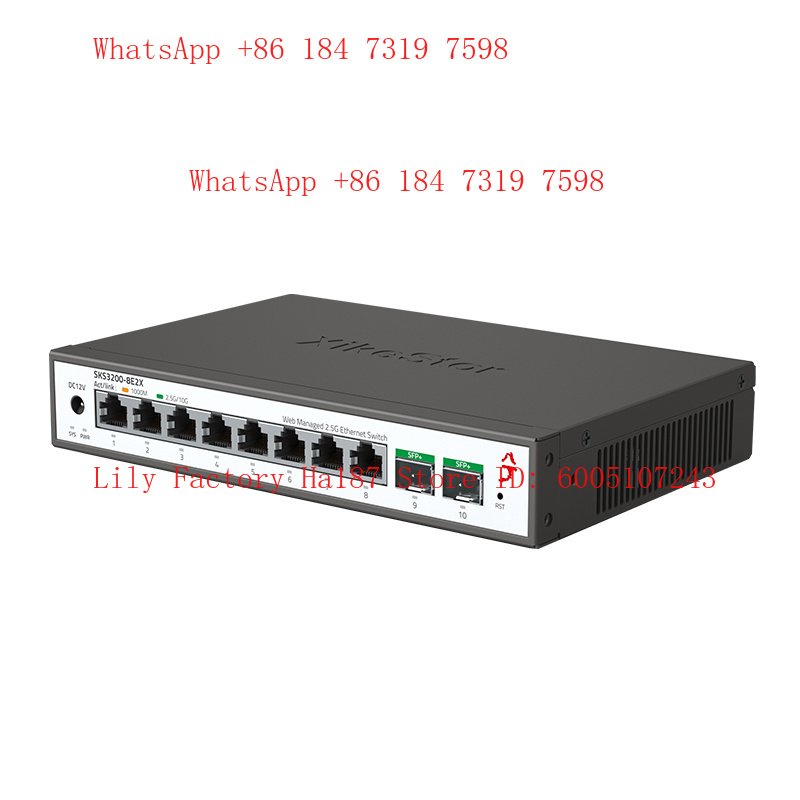 Switch de Rede Gerenciado e Nã - Sfp+ 10G Managed Switch 8 Port avaliação e preço